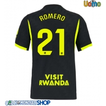 Maglie da calcio Atletico Madrid Cristian Romero #21 Seconda Maglia 2026-27 Manica Corta